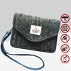 Woolen Fabric Car Key Faraday Bag RFID Anti-radiation Signal Shielding Mobile Phone Bag Double-layer Anti-magnetic Scanning  Bag 1