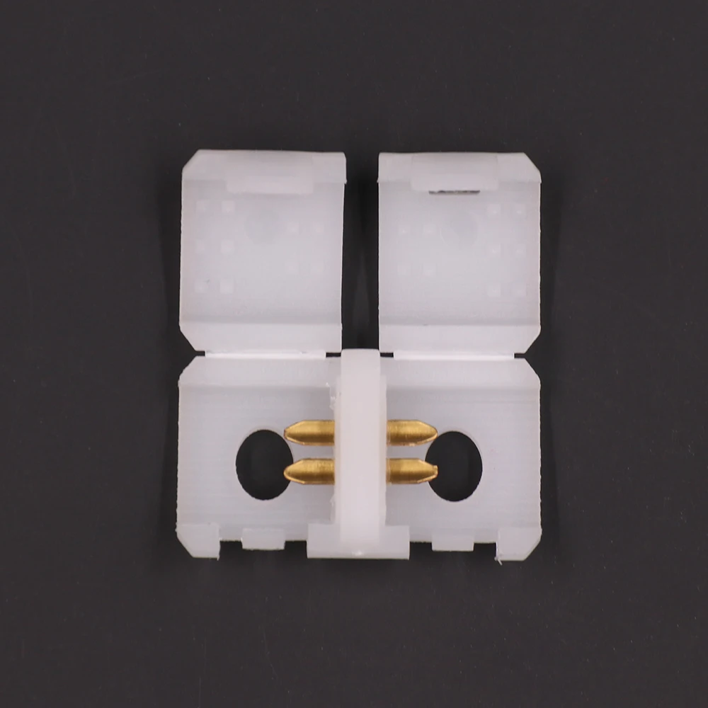 2 Pin Connector I Shape FOB COB LED Strip Middle Connector for 220V 110V 288Leds/m High Voltage COB LED Lights Tape