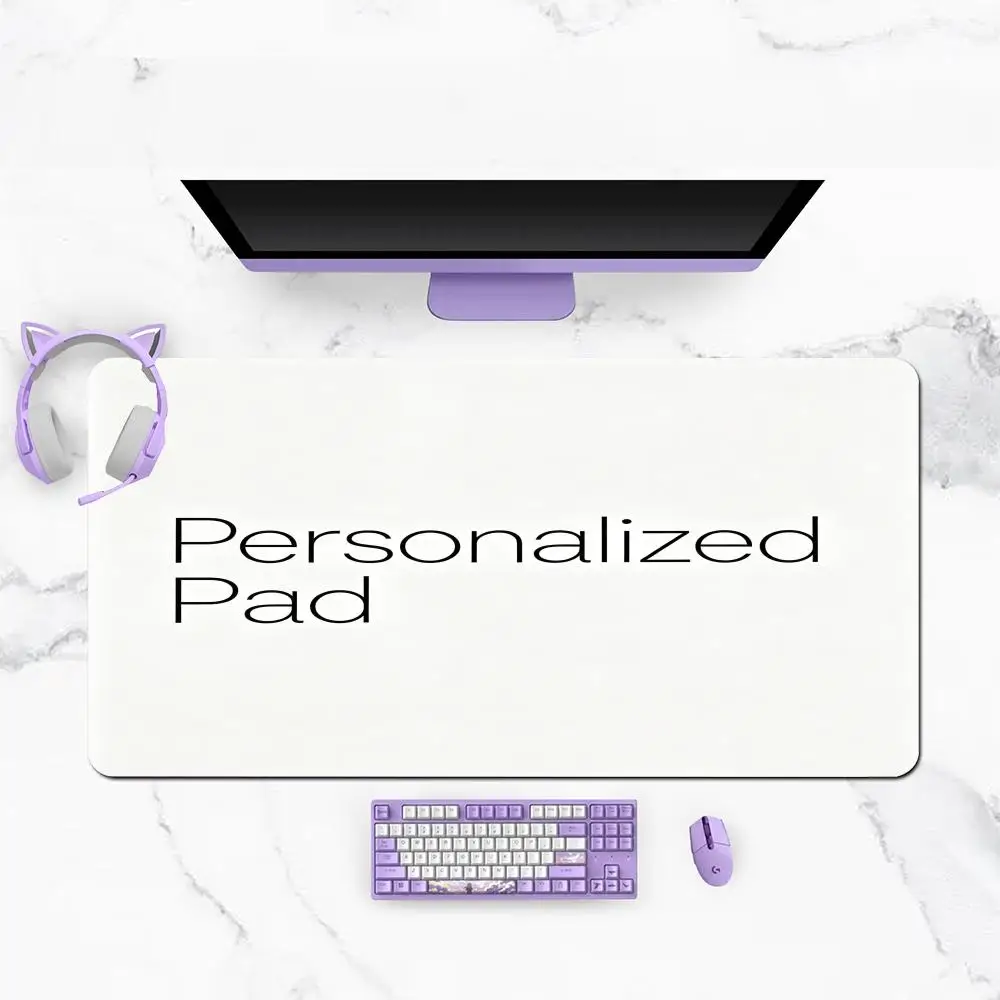 Customized Extra-Large Anime Desk Mat - Soft Rubber Keyboard and Mouse Pad, Multi-Size, Extra Thick