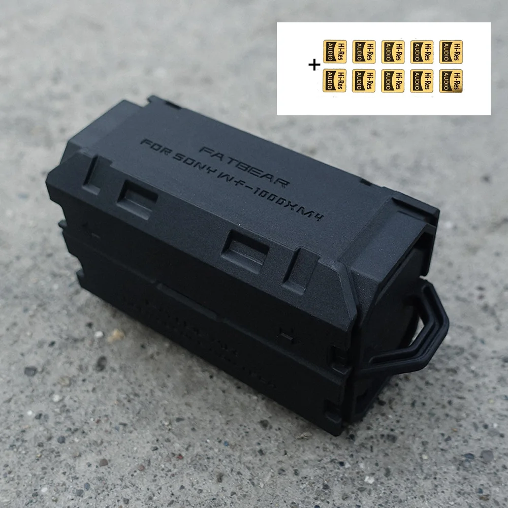 Fatbear Tactical Military Grade Rugged Custodia Antiurto Per Armatura Per Auricolari Bluetooth Sony Wf-1000Xm3 Wf-1000Xm4 Wf-L900