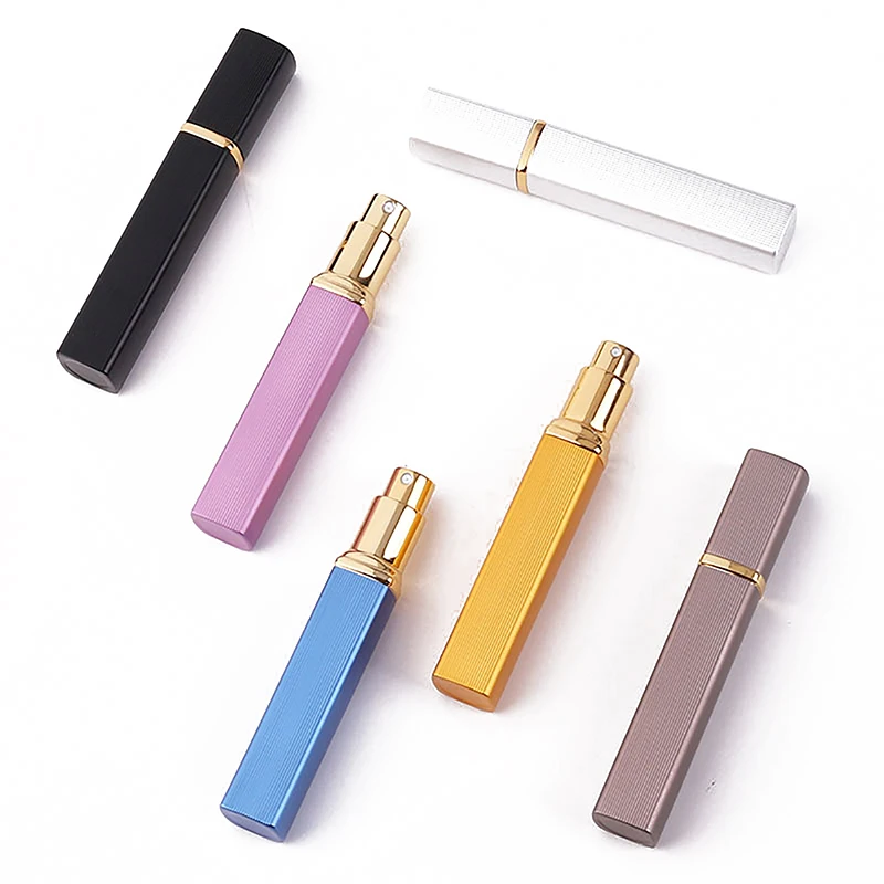 

12ml Mini Perfume Refill Bottle Sub-Bottling Fine Mist Spray Refillable Cosmetic Containers Atomizer For Travel Tool