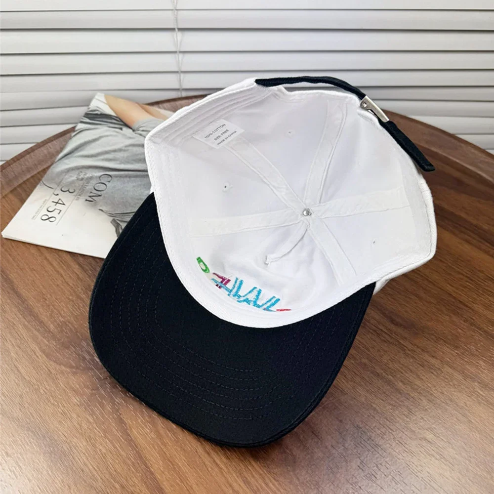 KPOP Bigbang G-DRAGON POWER Printing Baseball Hat Letter Embroidered Canvas Baseball Hat Boys Girls Fashion Peaked Cap Fans Gift