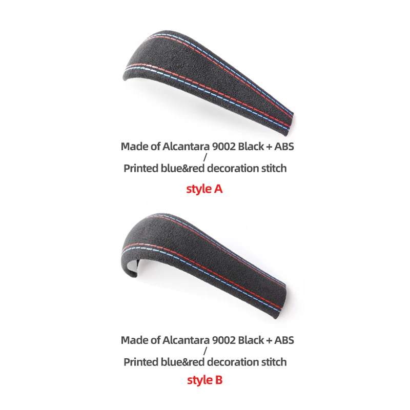 TZYSZDB Patch Pomello del Cambio in Plastica in Fibra di Carbonio per BMW Serie 1 3, Copertura per Pomelli leva Cambio Accessori per Auto Trim per BMW E90 E91 E92 E93 320i