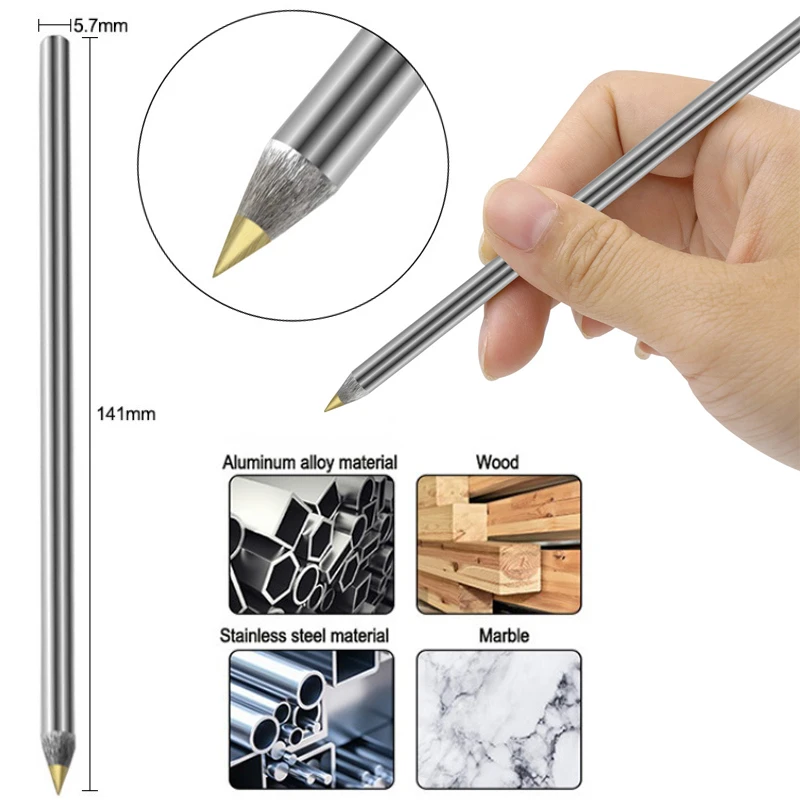 Alloy Scribe Pen Metal Wood Cutting Marker Pencil Metalworking