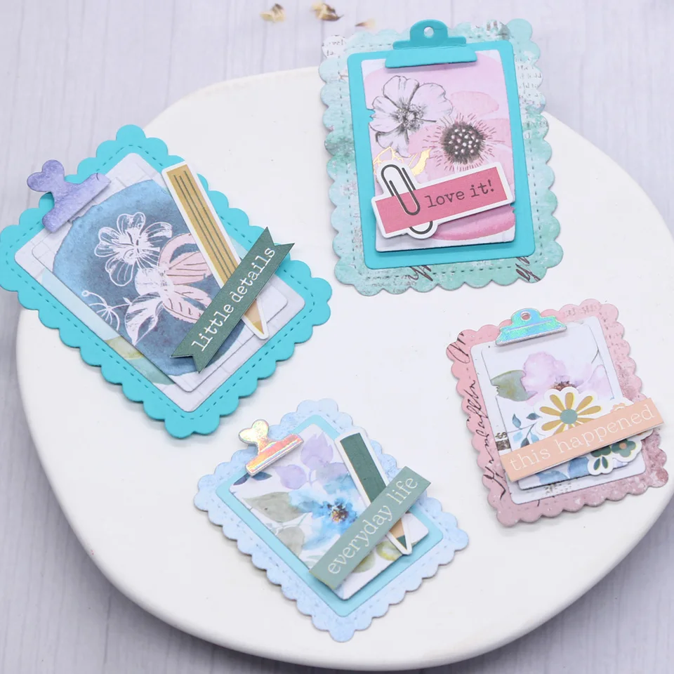 KSCRAFT Envelope Cutting Dies - Metal Stencils For Scrapbooking & Card Making