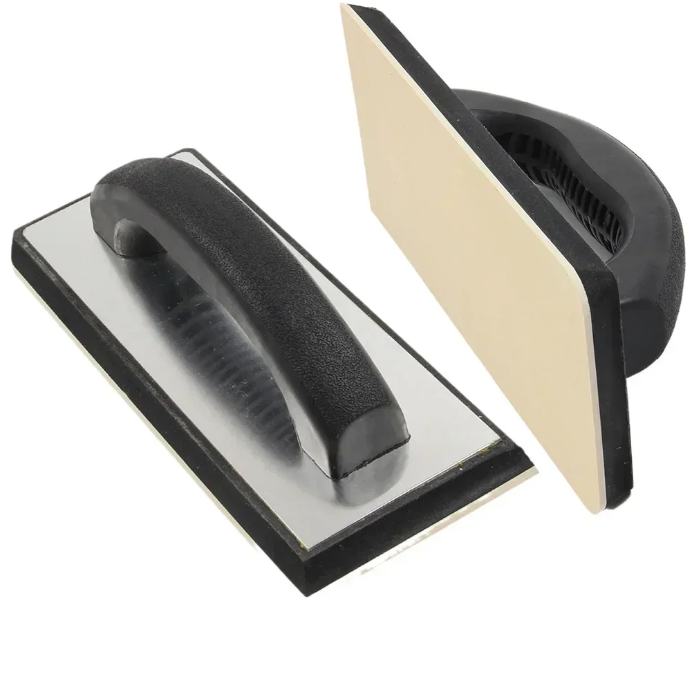 Handheld Concrete Rubber Trowel Corner Finish Render Plastering Float Floor Hand Tools Accessory
