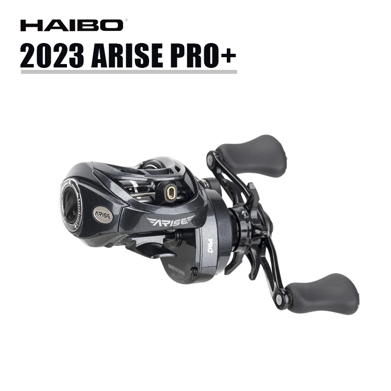 Haibo 23 ARISE PRO+ 175g Baitcasting Fishing Reel 11B+1RB 6.4:1-8.1:1  Freshwater Sea Carretilha De Pesca Long Casting Snakehead