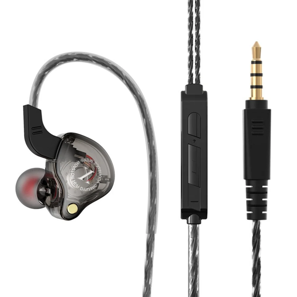 

X2 3.5mm Type-C Plug Subwoofer In-Ear Headphones Upgrade Version Stereo HIFI Wired Earpiece With MIC Earphone For Android