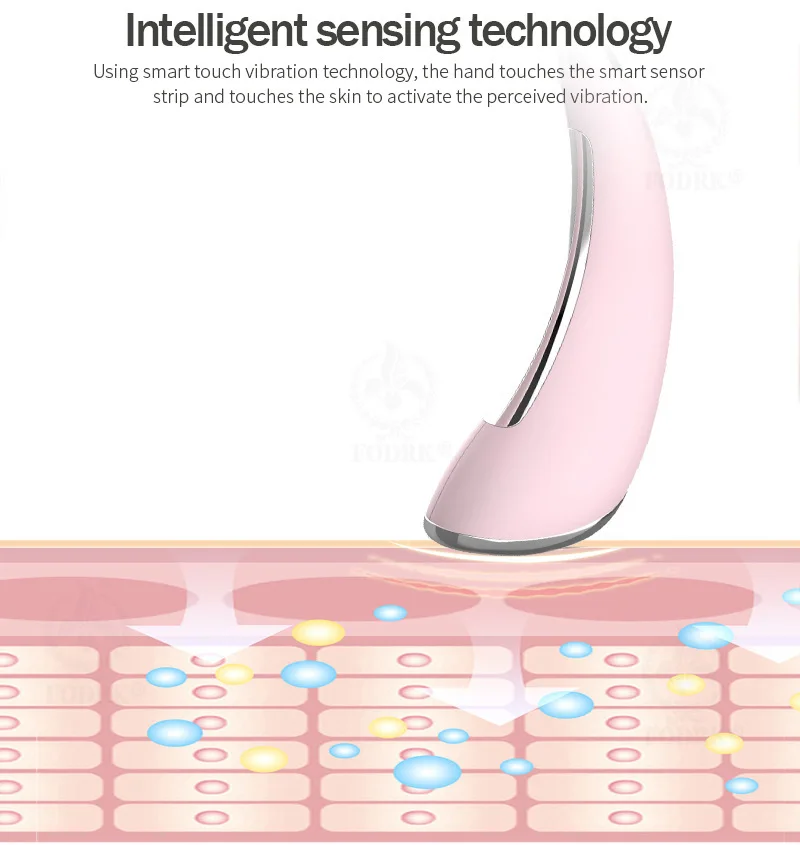 Electric Massage Facial Iontophoresis Instrument Multi-functional Household Facial Scraping To Improve Skin Beauty Tool