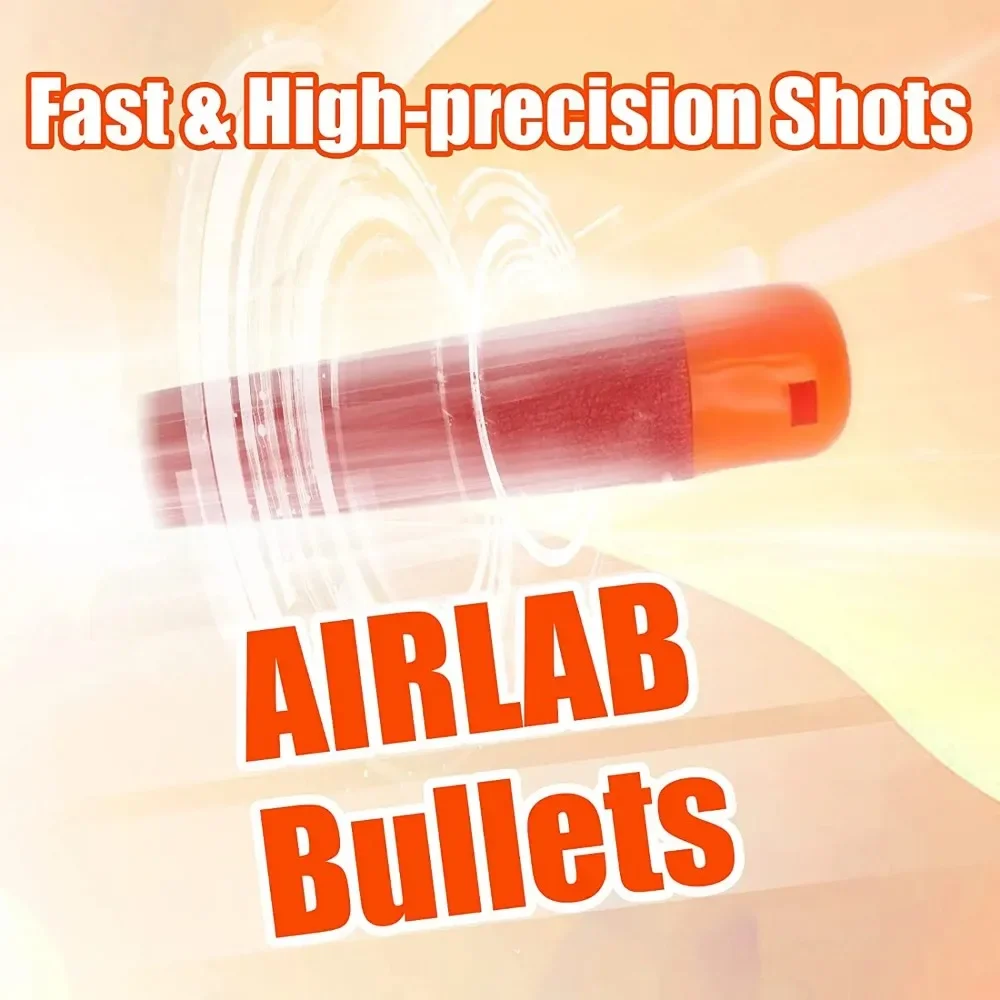 120-Pack Foam Blaster Refill Darts - 9.5cm Bullets