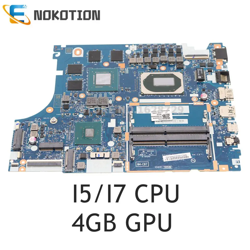 NOKOTION GY531 GY532 NM-C871 MAIN BOARD For Lenovo IdeaPad Gaming