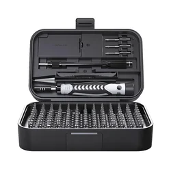 Magnetic Precision Screwdriver and Repair Tool Kit (Black 130 in 1)