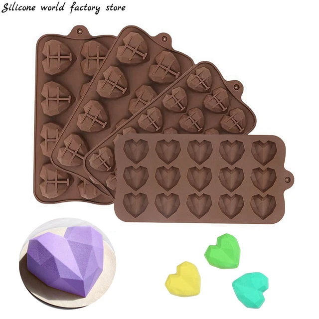 Moldes Para Chocolates Molde Corazón Molde Silicona Corazon