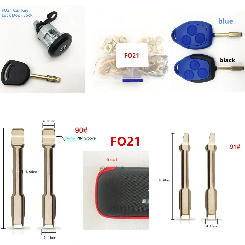 carkeylocksystemaccessory6cutFO21HUKwaferlockreedcarkeykd