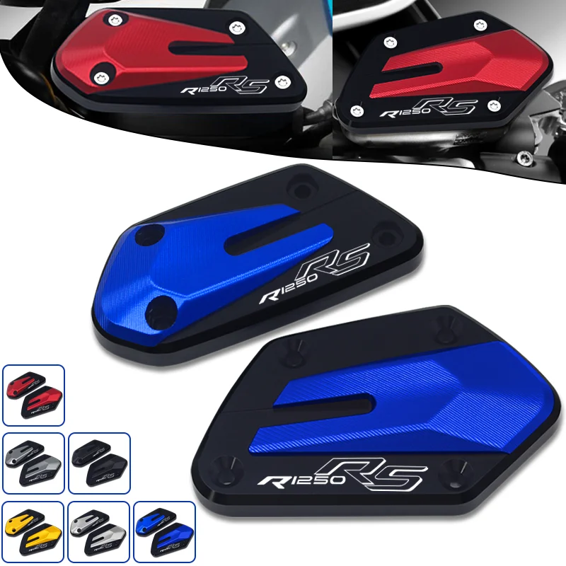 

R1250RS New Motorcycle CNC Accessories Front Brake Clutch Fluid Reservoir Cover Caps For BMW R1250 RS R 1250 RS 2014-2021