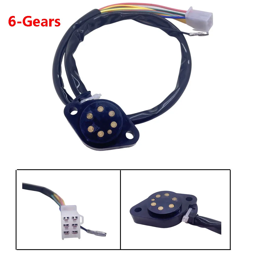 For Suzuki GS125 GN125 SV650 K1 GS500E Motorcycle Gear Indicator Shift Sensor Motor Bicycle Gear Position Sensor Accessories