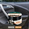 Car Interior Plastic Renewal Paste - Removes Scratches/Oxid, Restores Shine for Dash/Seats with UV Protect, Long-Lasting Shine 2