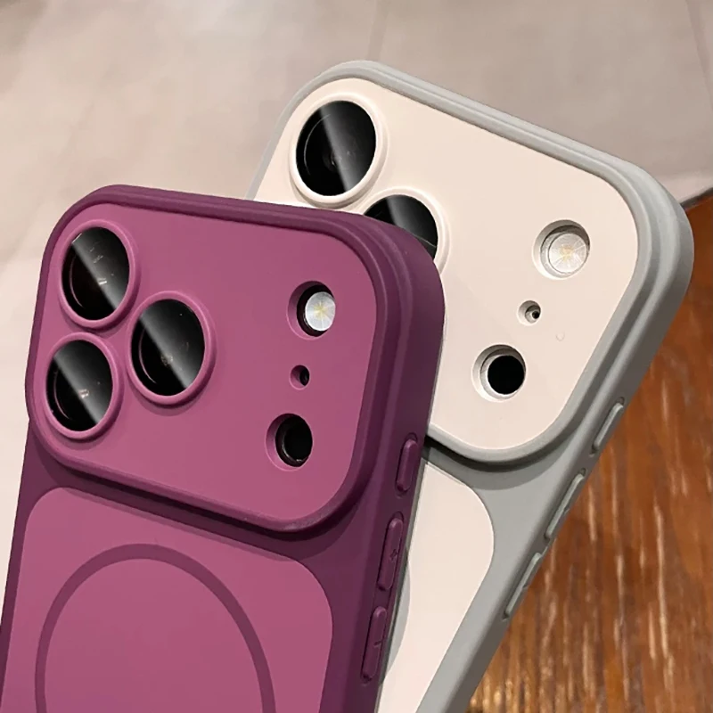 Matte Armor Magnetic Shockproof Magsafe Phone Case