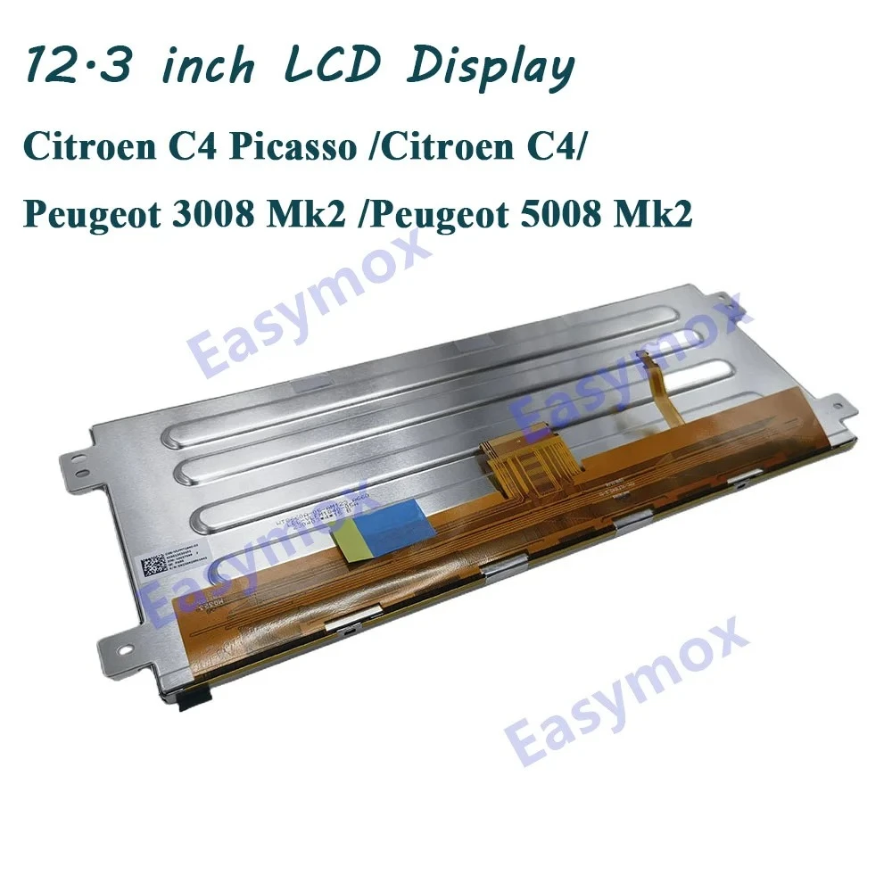 LLB123LT01 12.3인치 자동차 계기판 대시보드 화면 디스플레이 (시트로엥 C4 스페이스투어러, 푸조 3008 용)