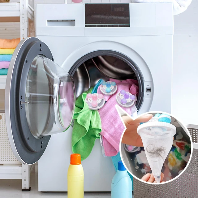 Lint Collector For Washing Machine Laundry Hair Catcher