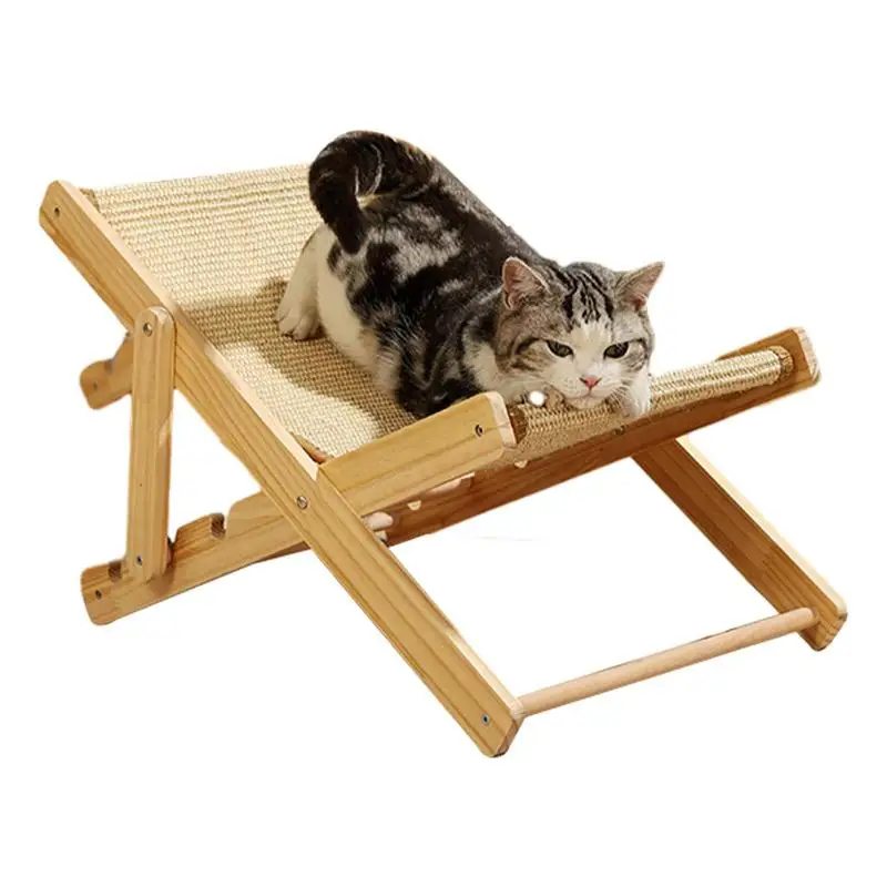 

Elevated Bed For Cats Pet Cot Chair Cat Chair Lounge Adjustable Elevated Cat Bed Bearing 10kg Hammock Chair Dog Bed For Kitten