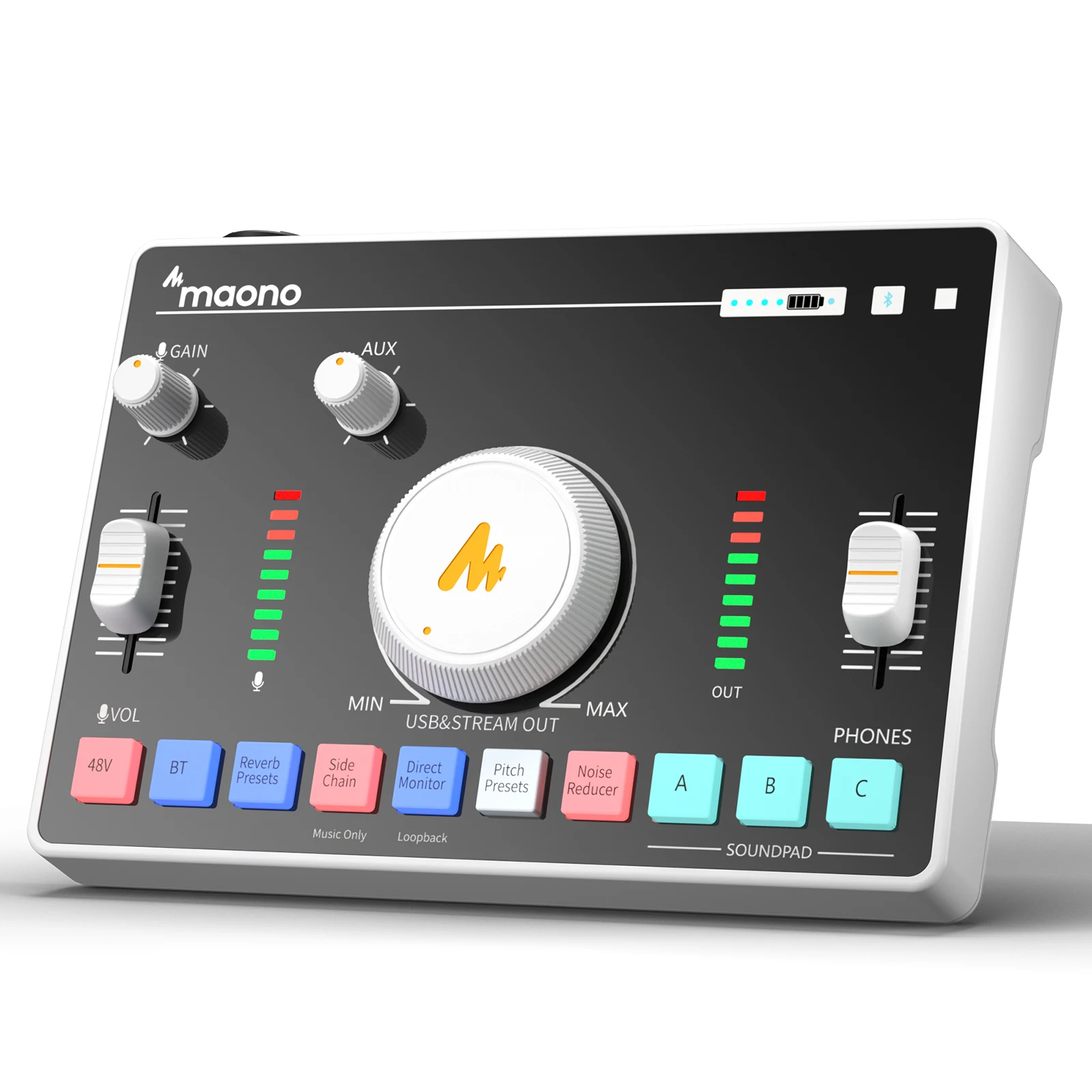 Maono AMC2 Neo Professional Sound Card Audio Interface Mixer
