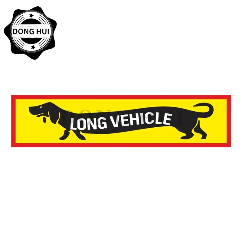 

Long Vehicle Sticker Sign LOGO Dachshund Wall Sticker Motorcycle Refrigerator Helmet Laptop Skateboard Mug Decal