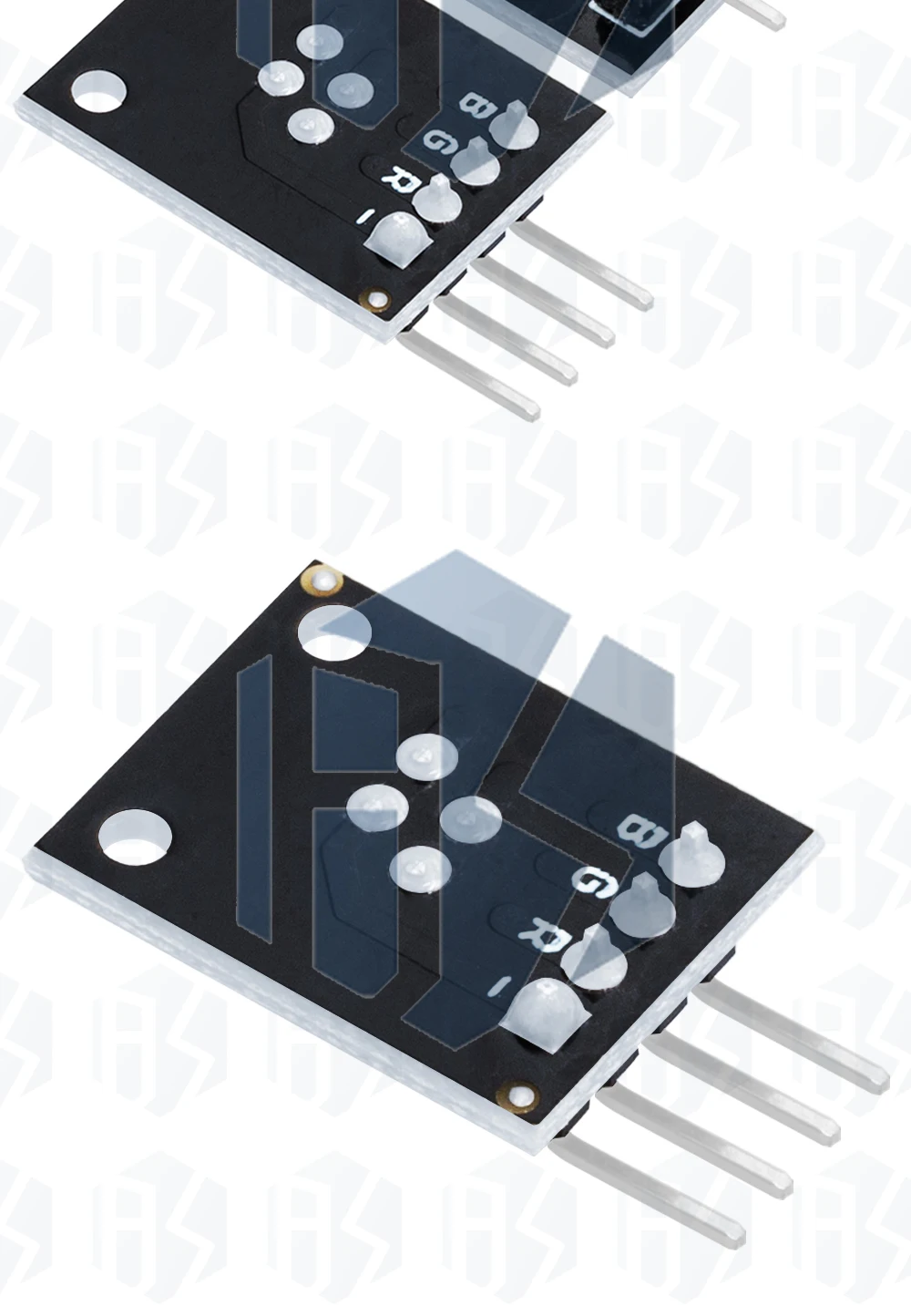 1 ~ 10pcs smart electronics fz0455 4pin keyes KY-016 drei farben 3 farbe rgb led sensor modul für arduino diy starter kit ky016 – Detail 7