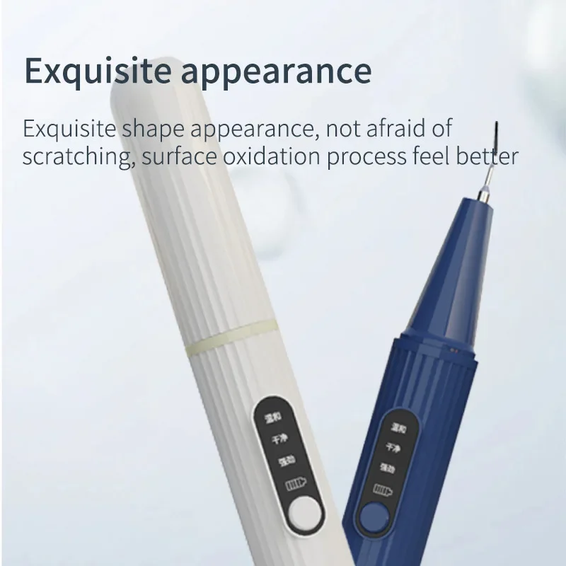 Ultrasonic Portable Electric Tooth Cleaner Dental Plaque Remover Home Personal Care Teeth Whitening Oral Cleaning Kit