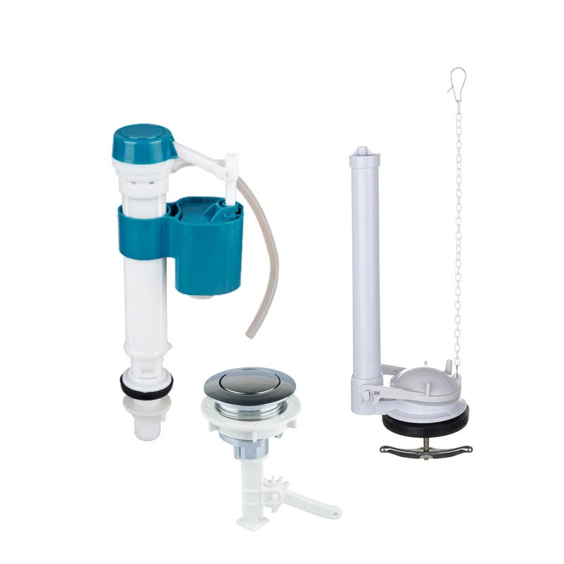 Description Picture 4 of itemToilet Fittings Inlet Valve Tank WC Toilet Water Hunting Flush Button Water Saving Toilet Intake Valve Kits Toilet Accessories