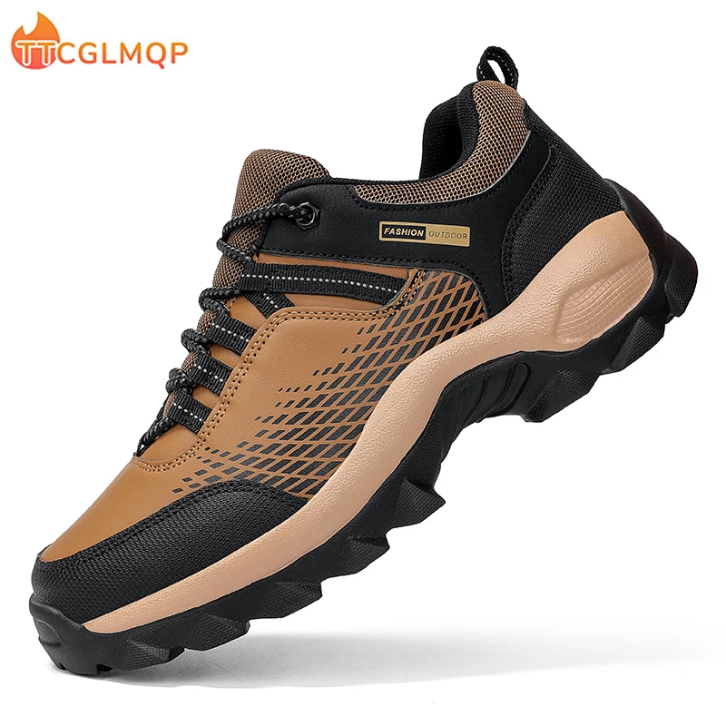 

Winter Men Casual Shoes Brand Men Shoes Fashion Waterproof Sports Sneakers Outdoor Non Slip lightweight Hiking Shoes Plus Size