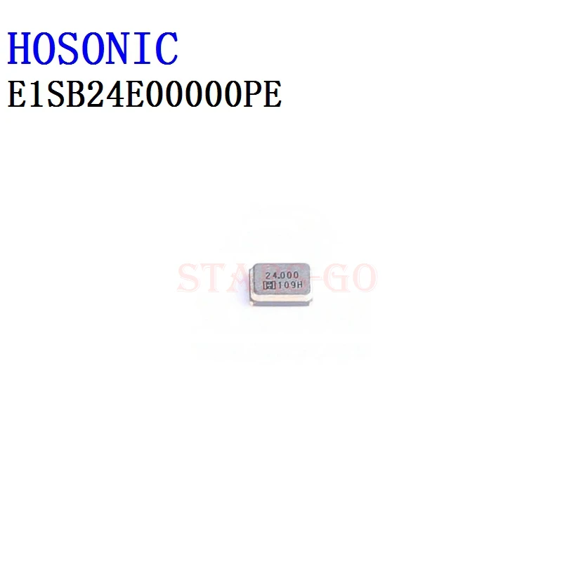 

10PCS/100PCS 24MHz 2016 4P SMD 16pF ±30ppm E1SB24E00000PE Crystals