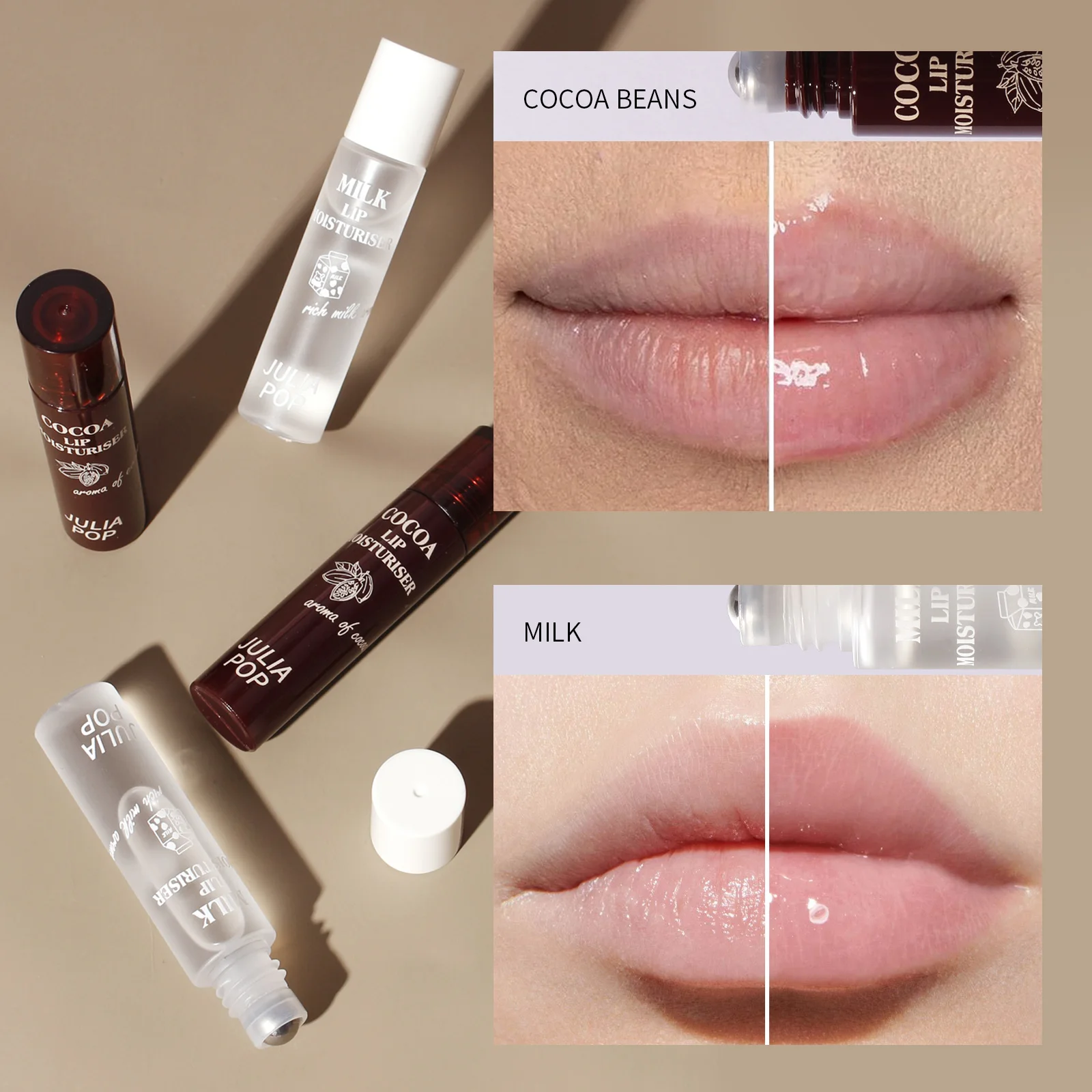 

Day Night Lip Care Transparent Oil Moisturizing Reducing Lines Nourish Waterproof Brighten Long-lasting Plumper