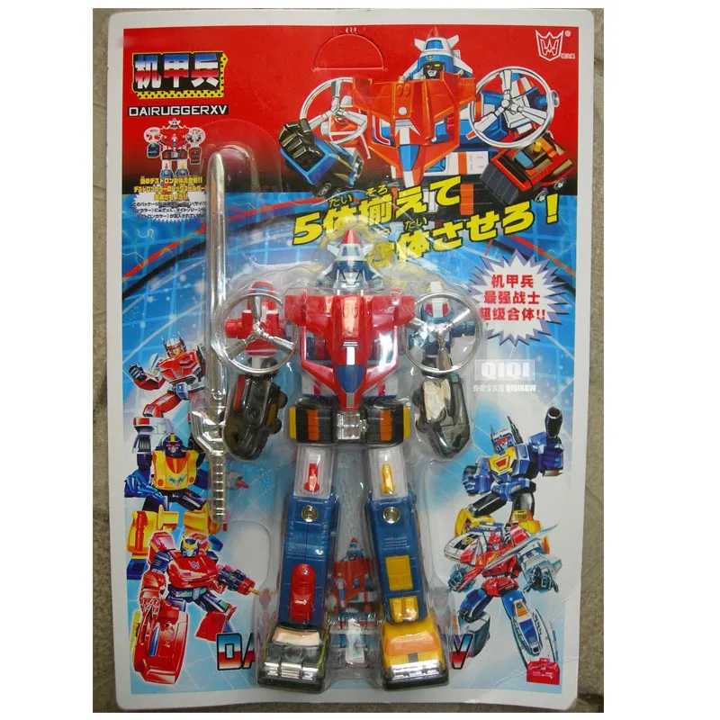 Dairugger XV - Robot Transformable 15-en-1 Halley Défenseur De La Comete Vehicle Voltron Legendary Defender Loose A61898