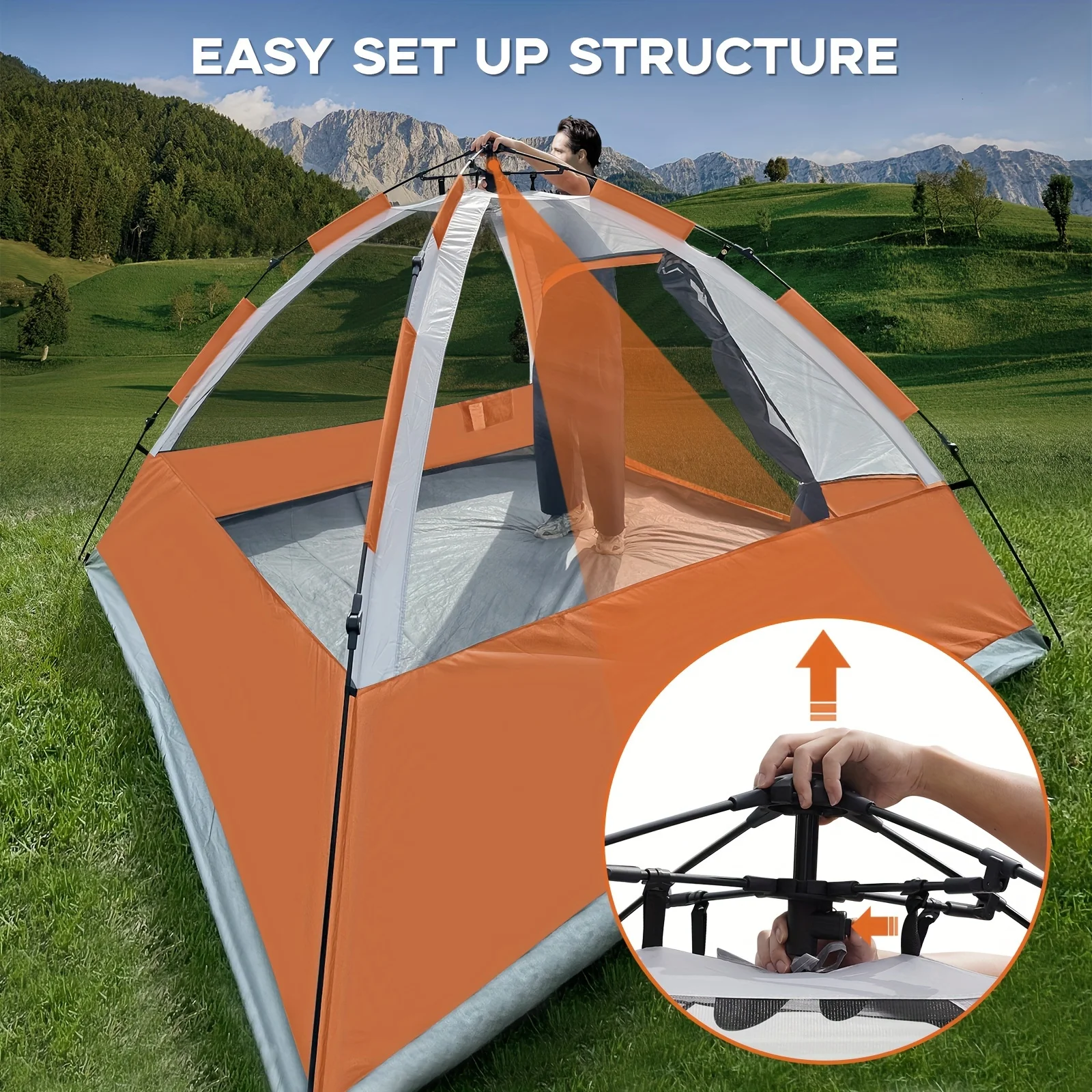 4-Person Pop-Up Tent 3