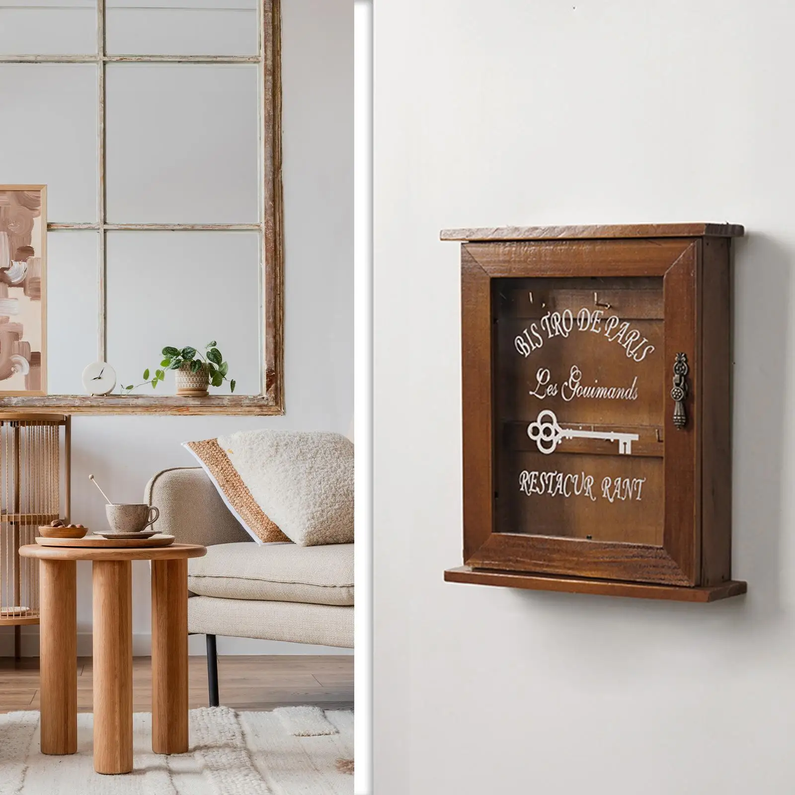 Key Holder Wall Hanging Entryway Key Storage Shelf for Dorm Basement Kitchen Key Holder Wall Hanging Entryway Key Storage Shelf for Dorm Basement Kitchen