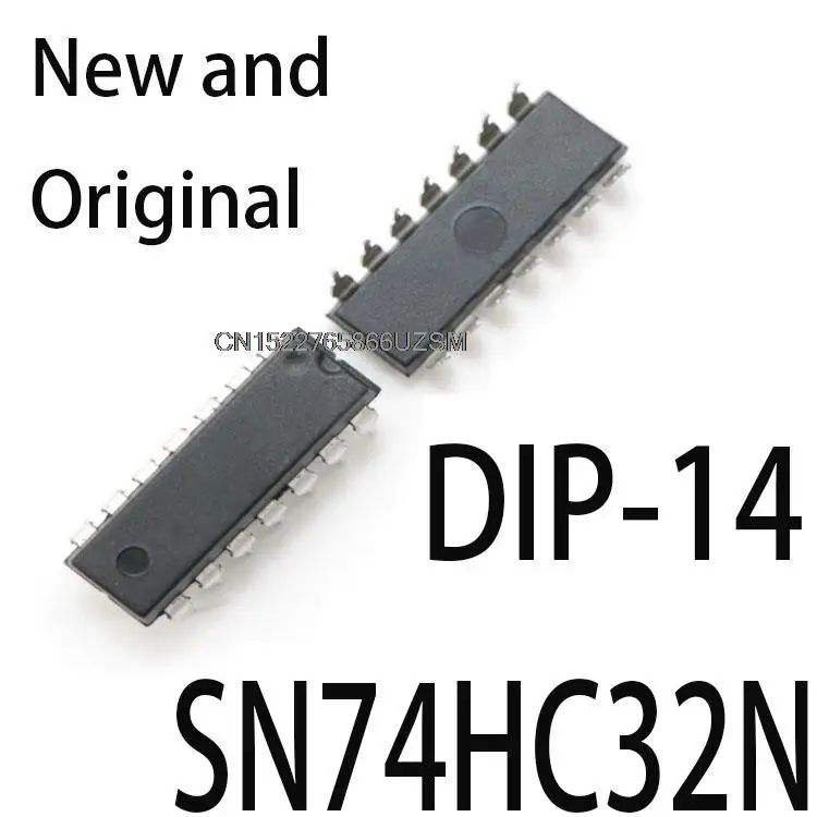 

100 шт. Новый и оригинальный DIP14 SN74HC32 DIP 74HC32N 74HC32 Новый и оригинальный IC SN74HC32N