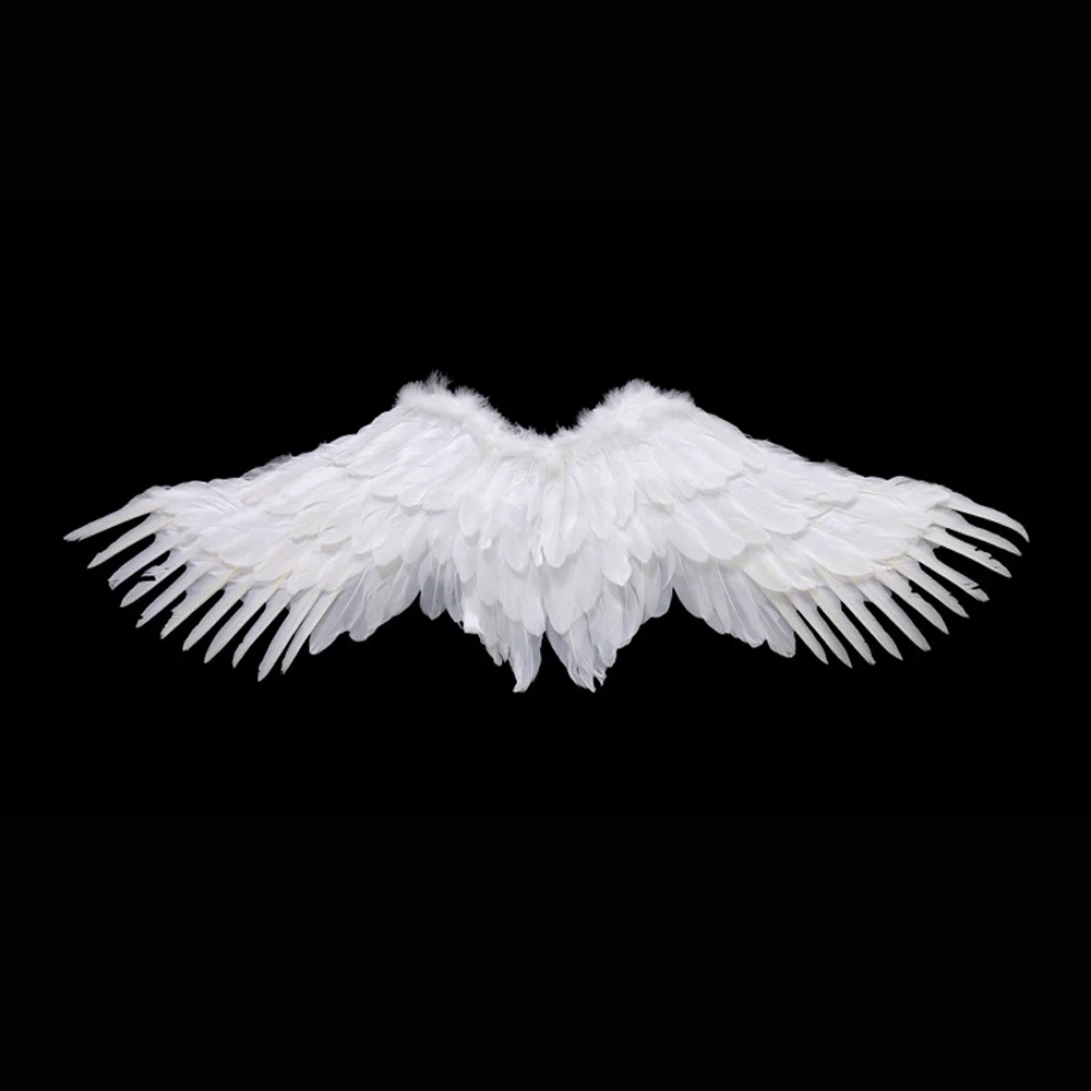 Hochwertige, leichte Engelsflügel, faltbar, realistisch, schwarze Teufelsflügel, Unisex, Cosplay-Zubehör