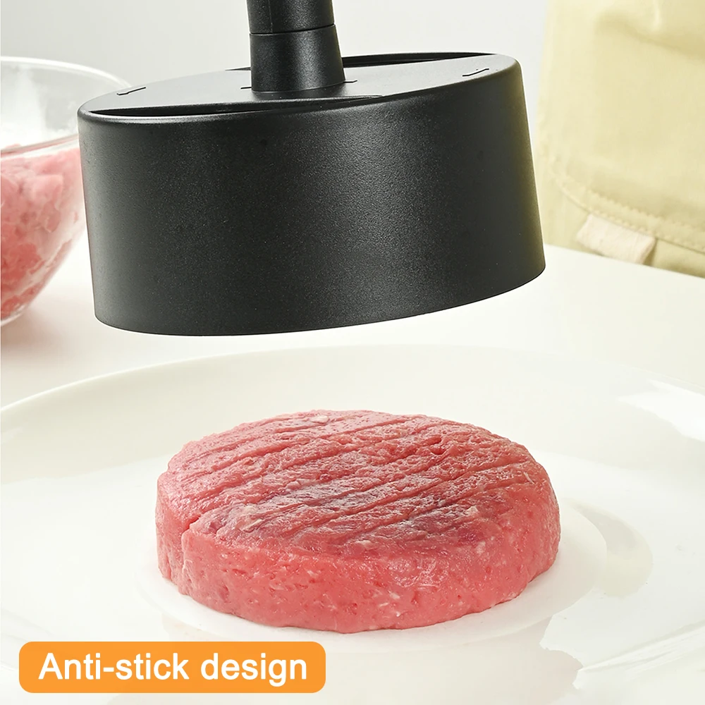 Hamburger Press Burger Patty Maker for Stuffed Burgers Beef Veggie Maker Mold Thickness Adjusted Burgers Cooking BBQ Tool