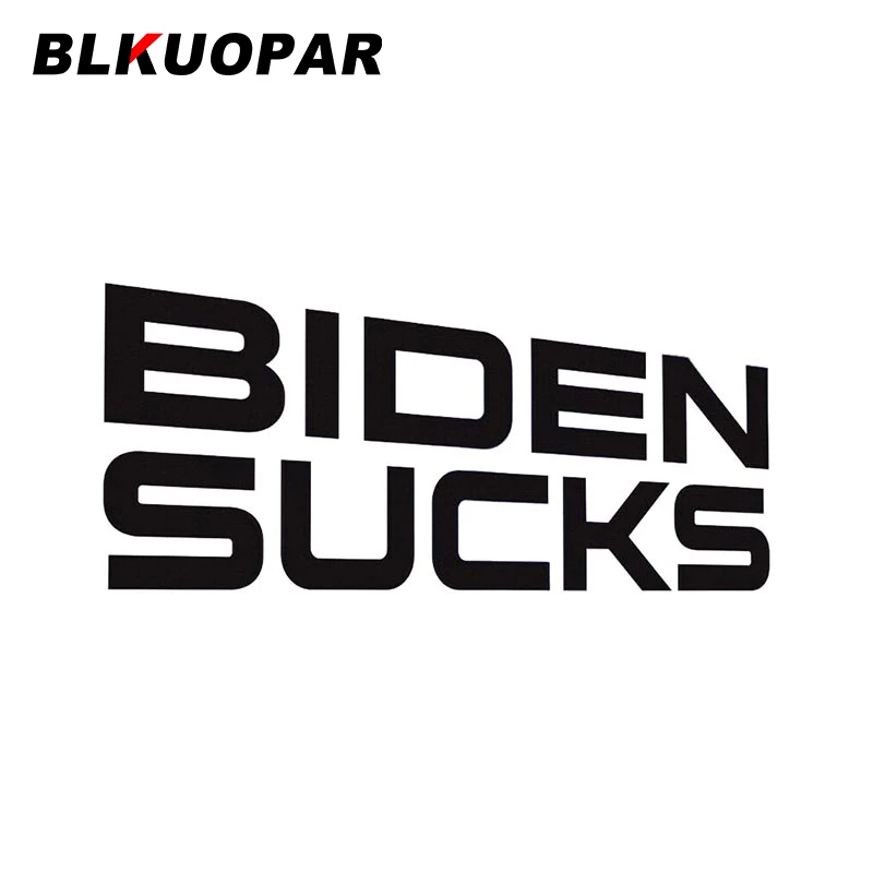 

BLKUOPAR Biden отстой автомобильный стикер JDM солнцезащитный устойчивый к царапинам виниловый высекальный стикер мотоциклетный шлем скейтборд автомобильные аксессуары