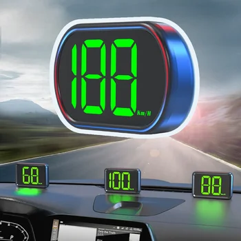 Misuratore di velocità del tachimetro con display HUD GPS digitale per auto con display KMH o MPH per accessori per ricambi auto Plug and Play per camion