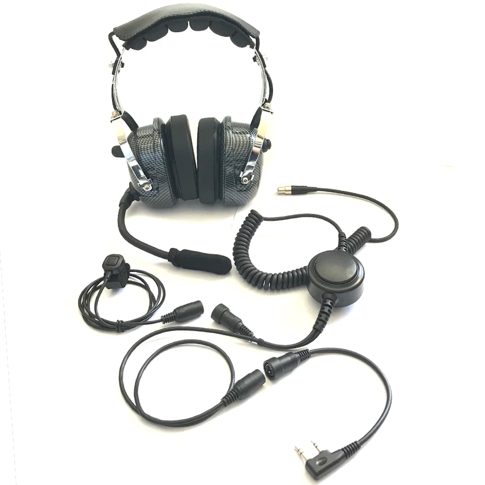 

Aircraft noise cancelling headset aviation headsets for General Aviation