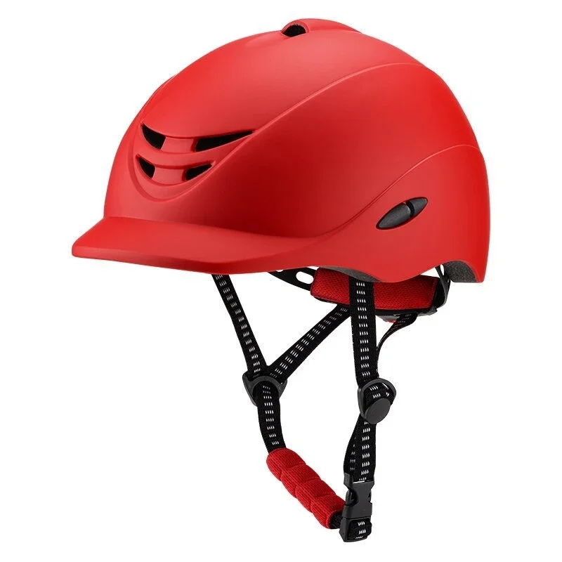 2024 Professional Equestrian Helmet Horse Riding Helmet Half Cover Adjustable Safety Protection Caps Comfortable to Wear 2