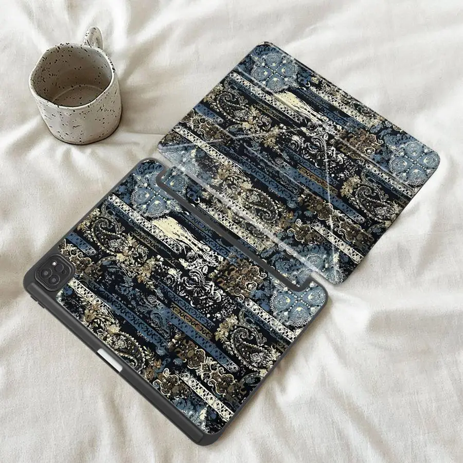Vintage-Style Tablet Holder and Cover Case