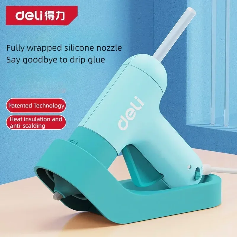 Hot Melt Glue Gun With 7MM Transparent Glue Stick Mini Home Electric