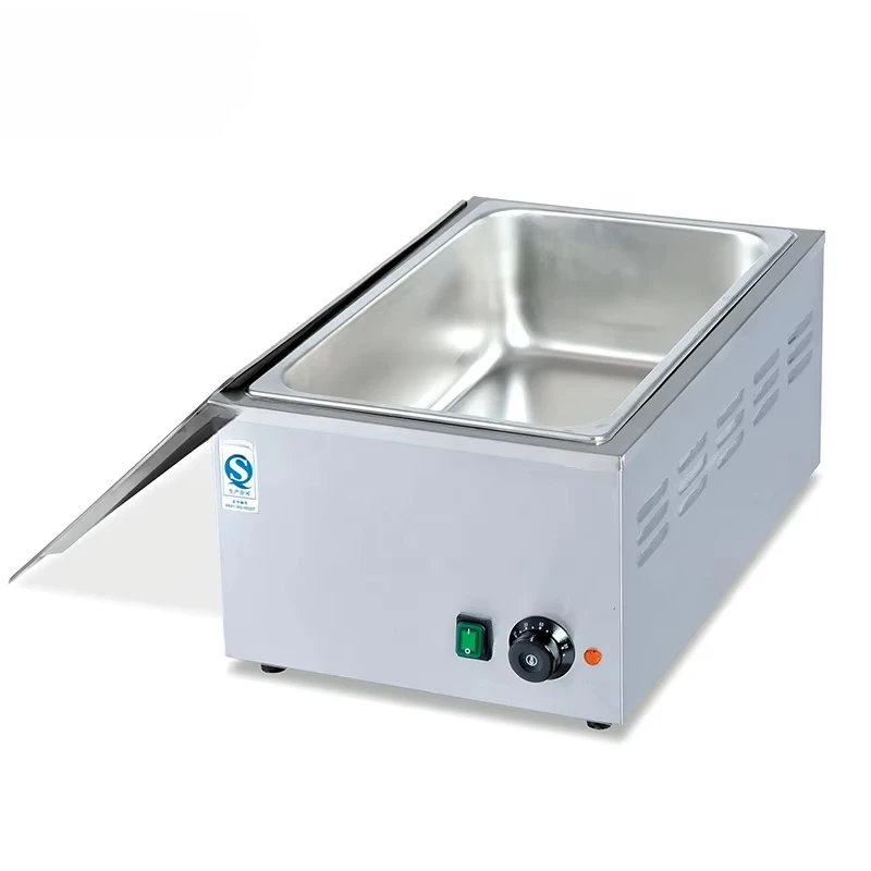1/1 GN Flat Bottomed Pot Restaurant Equipment EH-1A Electric Desktop Soup and Food Heater