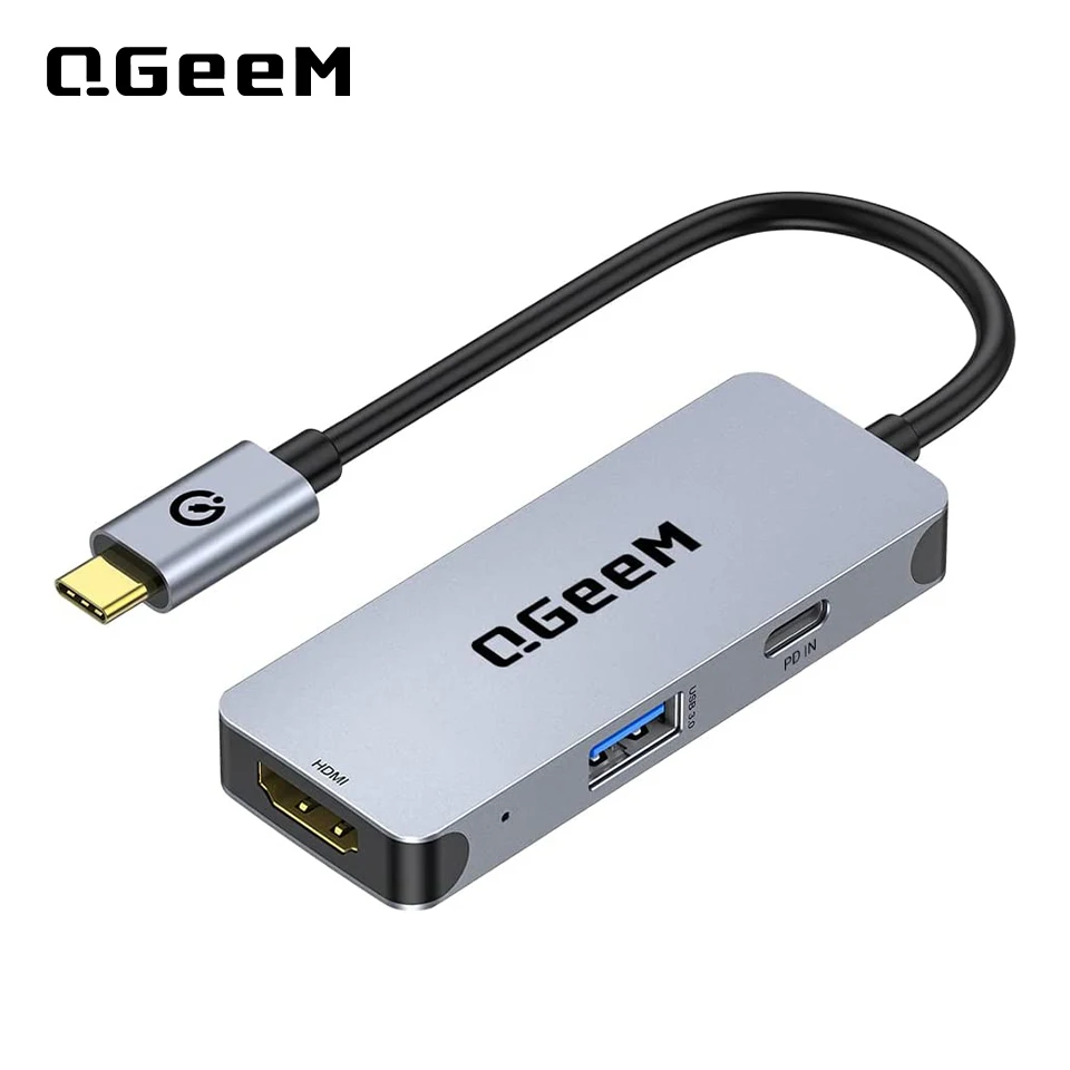 QGeeM 12-in-1 USB-C Docking Station with VGA