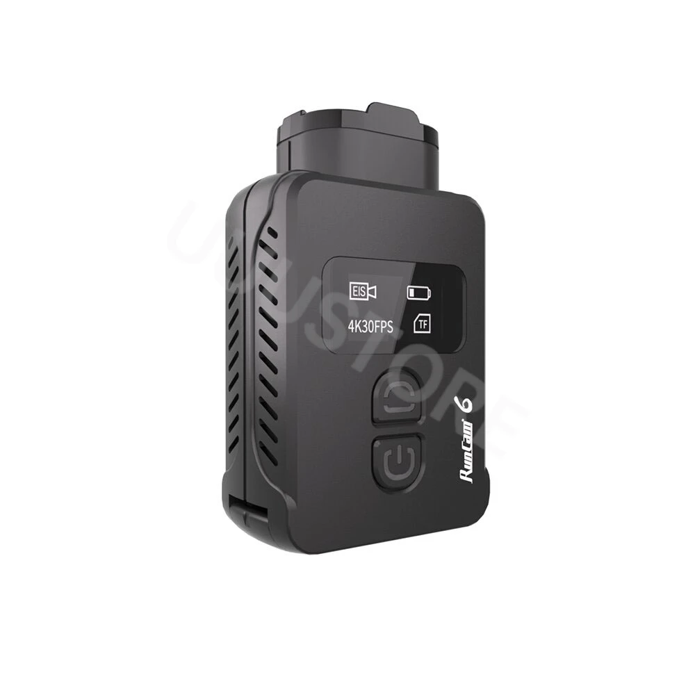 

Runcam 6 SONYMX377 30fps 4K HD 1/2.3 дюйма 128*64 155 ° FOV WiFi адаптируемая Спортивная камера для FPV дрона
