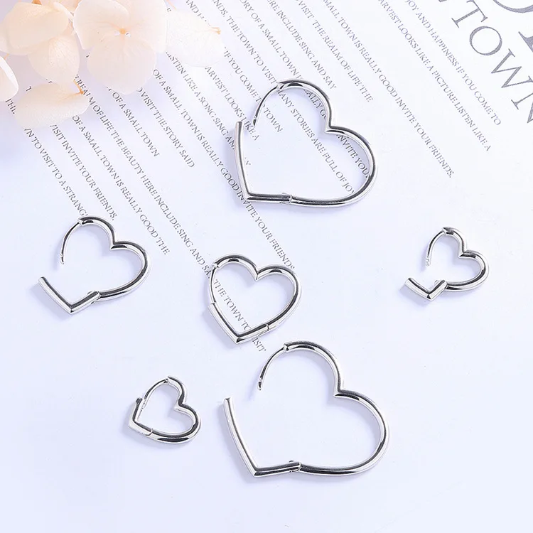 

Женские серьги в форме сердца, из серебра 2023 пробы