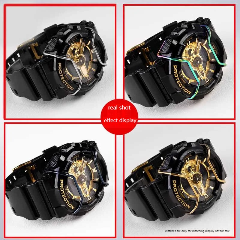 Paraurti Anticollisione Per Orologio Casio GX56, GA100/110 - Barra Di Protezione Forgiatura Solida
